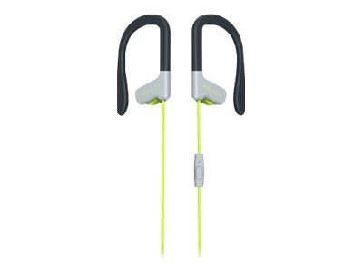 Energy Sport 1 - In-Ear Headphones with Microphone - In-Ear - Over-Ear Mount - With Cable - 3.5mm Jack - Yellow