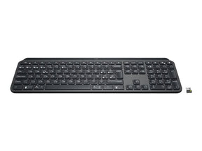 Logitech MX Keys - Teclado - retroiluminação - Bluetooth - QWERTY - Espanhol - Europa - grafite