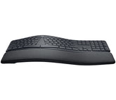 Logitech ERGO K860 - Teclado - sem fios - 2.4 GHz, Bluetooth 5.0 - QWERTY - Italiano - grafite