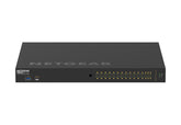 NETGEAR AV Line M4250-26G4XF-PoE+ - Interruptor - L3 - Administrado - 24 x 10/100/1000 (PoE+) + 2 x 10/100/1000 + 4 x 1 Gigabit / 10 Gigabit SFP+ - fluxo de ar lado para lado - montável em trilho - PoE+ (480 W)