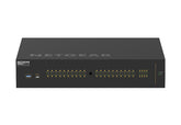 NETGEAR AV Line M4250-40G8XF-PoE++ - Switch - L3 - Managed - 40 x 10/100/1000 (PoE++) + 8 x 1 Gigabit / 10 Gigabit SFP+ - side-to-side airflow - rail mountable - PoE++ (2880W) )