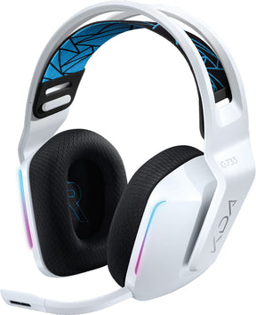 Logitech G G733 LIGHTSPEED Wireless RGB Gaming Headset - Auscultadores - tamanho completo - 2,4 GHz - sem fios - lilás