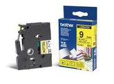 Brother TZe-621 - Negro sobre amarillo - Rollo (0,9 cm x 8 m) 1 Cassette(s) Cinta laminada - Para Brother PT-D210, D600, H110, H200, P-Touch PT-1005, 1880, P-Touch Cube Pro PT-P910