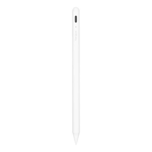 Targus - Active Stylus - Antimicrobial - White - for Apple 10.2-inch iPad, 10.5-inch iPad Air, 10.9-inch iPad Air, 12.9-inch iPad Pro