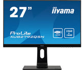 iiyama ProLite XUB2792QSN-B1 - Monitor LED - 27" - 2560 x 1440 QHD @ 75 Hz - IPS - 350 cd/m² - 1000:1 - 4 ms - HDMI, DisplayPort, USB-C - altavoces