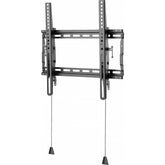 VISION Value Display Wall Mount - LIFETIME WARRANTY - fits large flat-panel display 37-65" with VESA sizes up to 400 x 400 - latches in place - lockable - tilting - SWL 60 kg / 132 lb - black