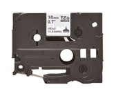 Brother TZe-CL4 - Rollo (1,8 cm x 8 m) 1 cassette(s) cinta limpiadora - para Brother PT-D600, P-Touch PT-3600, D400, D450, D800, E550, P900, P950, P -Touch EDGE PT-P750