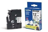 Brother TZe-FX231 - Adhesivo - Negro en blanco - Rollo (1,2 cm x 8 m) 1 Cassette(s) Cinta de identificación flexible - Para Brother PT-D210, D600, H110, P-Touch PT-1005, 1880, E800, H110, P -Cubo táctil Plus PT-P710