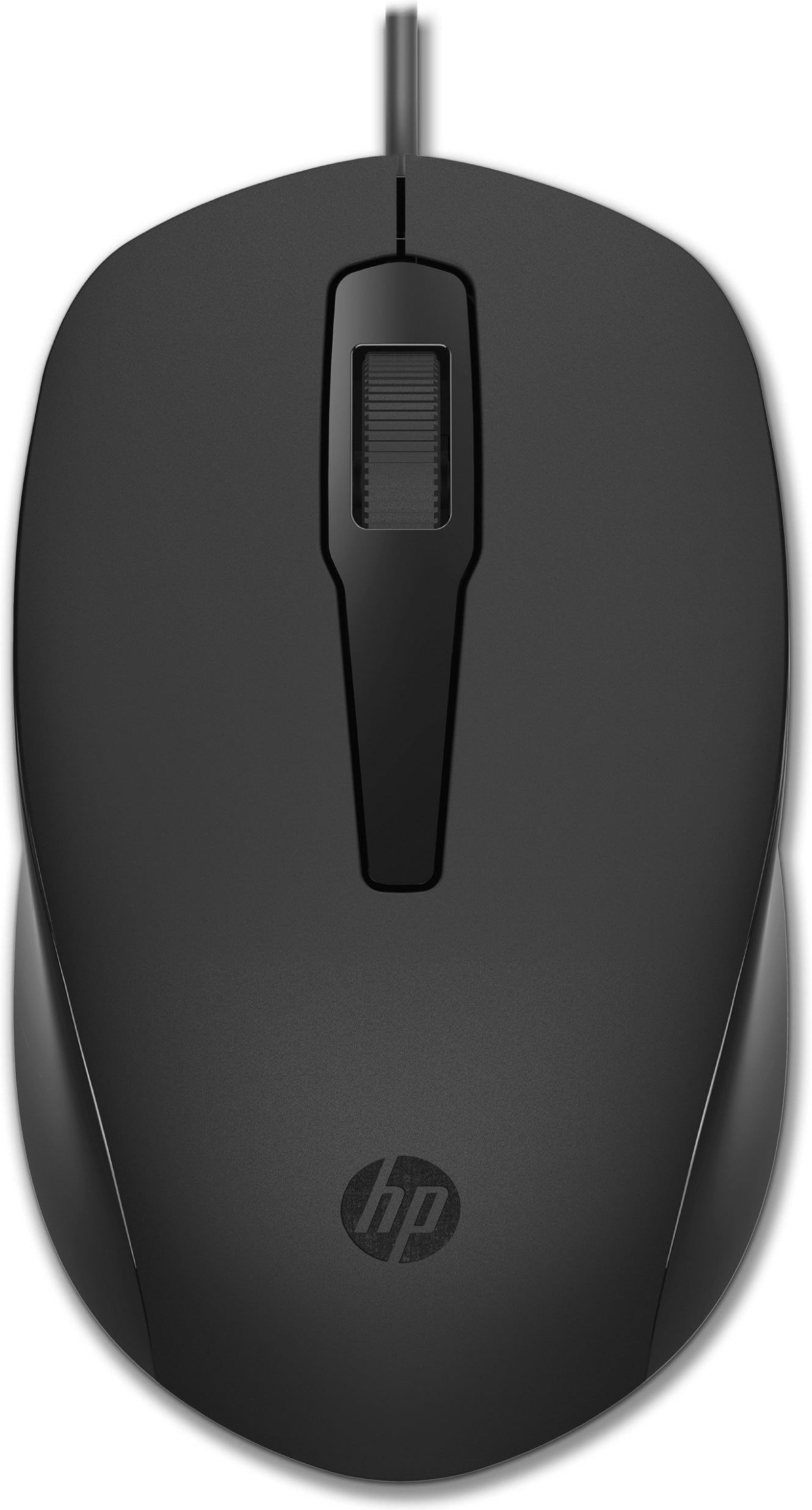 HP 150 - Mouse - right- and left-handed - optical - with cable - USB - black - for OMEN by HP Laptop 16, Victus by HP Laptop 16, Laptop 15, 17, Pavilion Plus Laptop 14