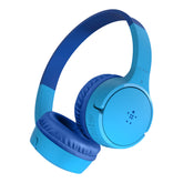 Belkin SoundForm Mini - Auriculares intrauditivos con micrófono - Intrauditivos - Bluetooth - Inalámbrico - Conector de 3,5 mm - Azul