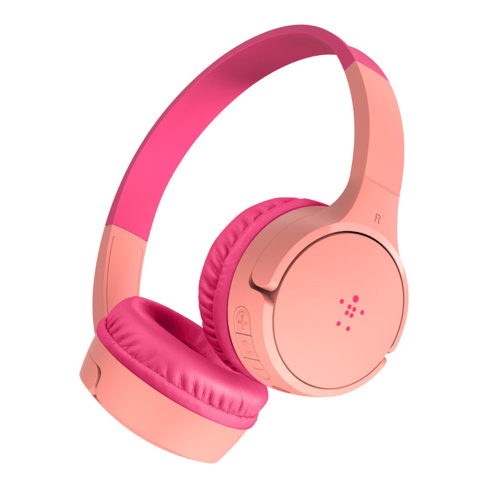 Belkin SoundForm Mini - In-Ear Headphones with Microphone - In-Ear - Bluetooth - Wireless - 3.5mm Jack - Pink