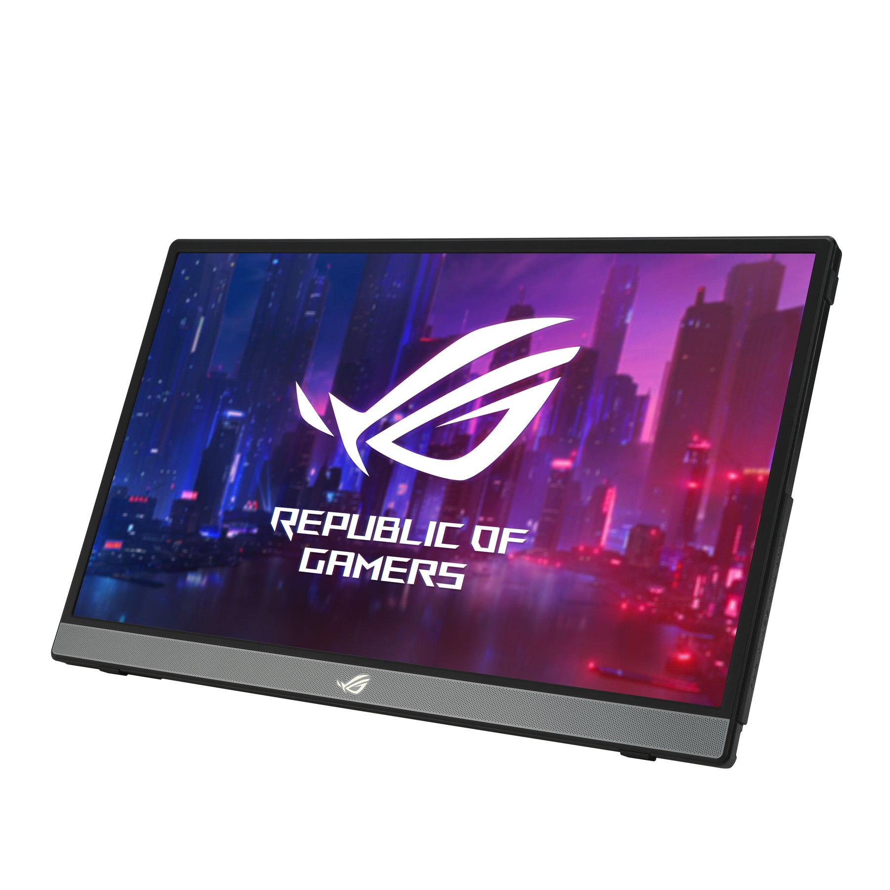 ASUS ROG Strix XG16AHPE - LED monitor - gaming - 15.6" - portable - 1920 x 1080 Full HD (1080p) @ 144 Hz - IPS - 300 cd/m² - 800:1 - 3 ms - Micro HDMI, USB-C - speakers