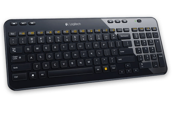 Logitech Wireless Keyboard K360 - Teclado - Inalámbrico - 2.4GHz - Alemán