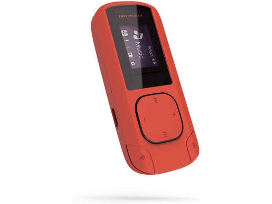 Energy MP3 Clip - Reproductor digital - 8 GB - Coral