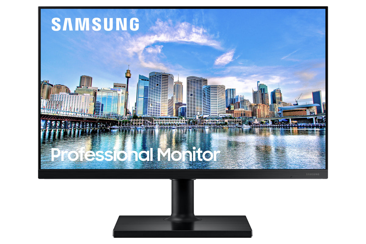 Samsung F22T450FQR - Serie T45F - Monitor LED - 22" - 1920 x 1080 Full HD (1080p) @ 75 Hz - IPS - 250 cd/m² - 1000:1 - 5 ms - 2xHDMI, DisplayPort - negro