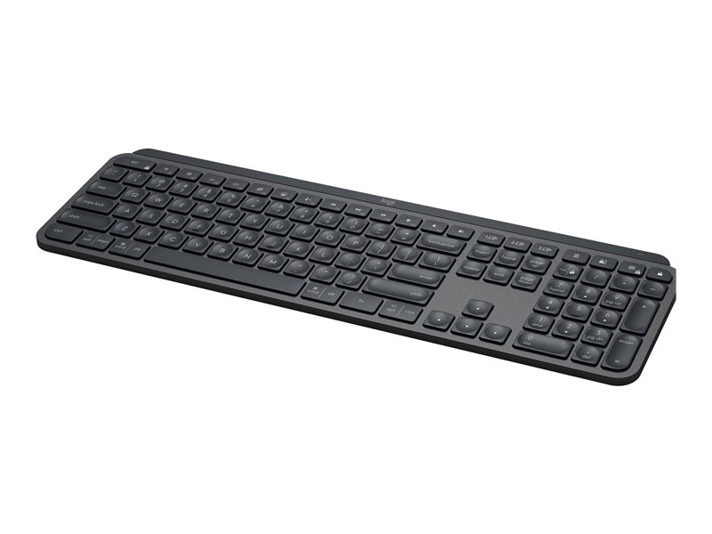 Logitech MX Keys - Teclado - Retroiluminación - Bluetooth - AZERTY - Francés - Grafito