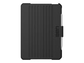 UAG Rugged Case for Apple iPad Air 10.9-inch (2022) - Metropolis SE Black - Capa flip cover para tablet - preto - 10.9" - para Apple 10.9-inch iPad Air (4th generation, 5th generation), 11-inch iPad Pro (1st generation, 2nd generation, 3rd generation