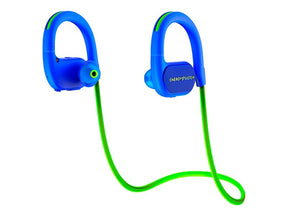 Energy Earphones BT Running 2 - Auriculares in-ear con micrófono - in-ear - over-ear mount - bluetooth - inalámbrico - verde neón