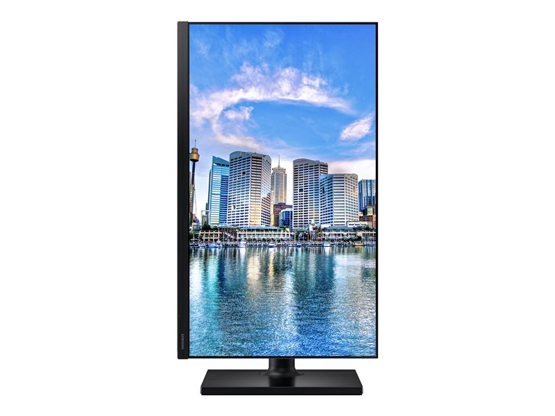 Samsung F27T450FQR - FT45 Series - monitor LED - 27" - 1920 x 1080 Full HD (1080p) @ 75 Hz - IPS - 250 cd/m² - 1000:1 - 5 ms - 2xHDMI, DisplayPort - preto