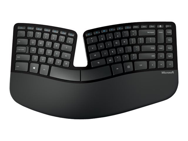 Microsoft Sculpt Ergonomic Keyboard para empresas - Juego de teclado - Inalámbrico - 2,4 GHz - Inglés