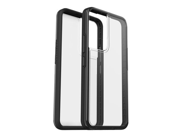 LifeProof SEE - Carcasa trasera para teléfono - 50 % plástico reciclado - Cristal negro - para Samsung Galaxy S22 (77-86669)