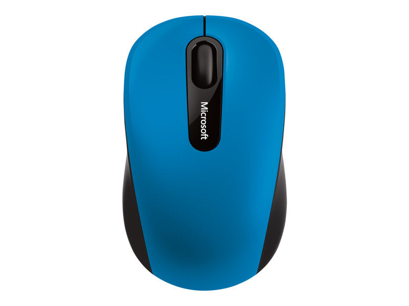 Microsoft Bluetooth Mobile Mouse 3600 - Ratón - para diestros y zurdos - óptico - 3 botones - inalámbrico - Bluetooth 4.0 - azul (PN7-00024)