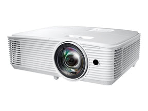 Optoma W318STe - Projector DLP - portátil - 3D - 3800 lumens ANSI - WXGA (1280 x 800) - 16:10 - lentes fixas de projeção de curta distância