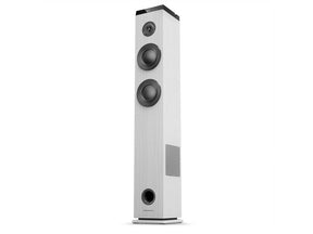 Energy Tower 5 G2 - Loudspeaker - 2.1 channel - wireless - Bluetooth - 65 Watt - ivory