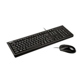 ASUS KEYBOARD &amp; MOUSE U2000 BLACK PT W11