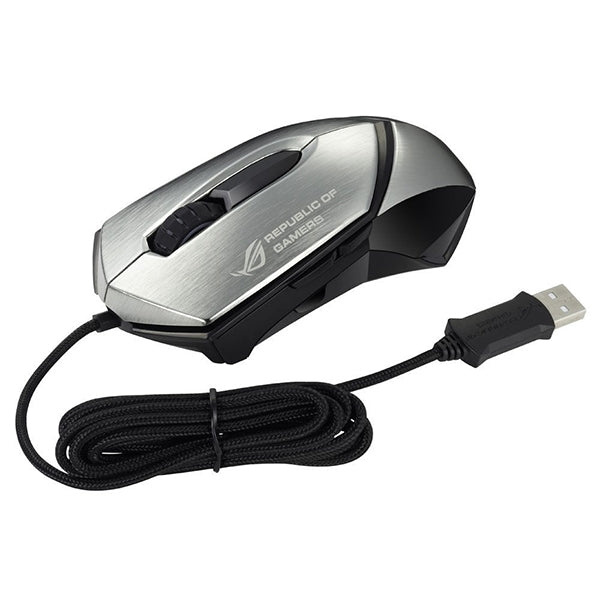 RATÓN GAMING ASUS GX1000 USB ÓPTICO NEGRO