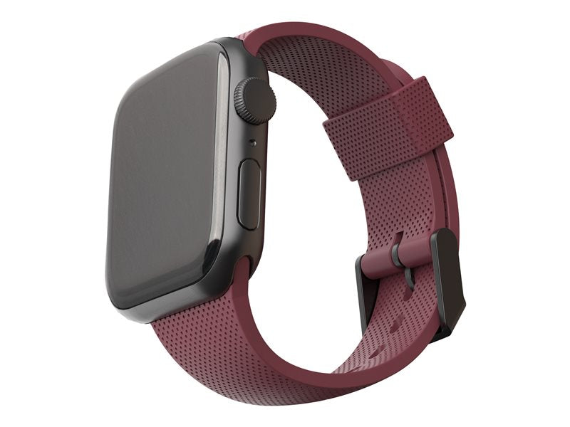 [U] Apple Watch Band 41mm/40mm/38mm, Series 7/6/5/4/3/2/1/SE - Aubergine Silicone - Smart Watch Watch Strap - Aubergine - for Apple Watch (38mm, 40mm )