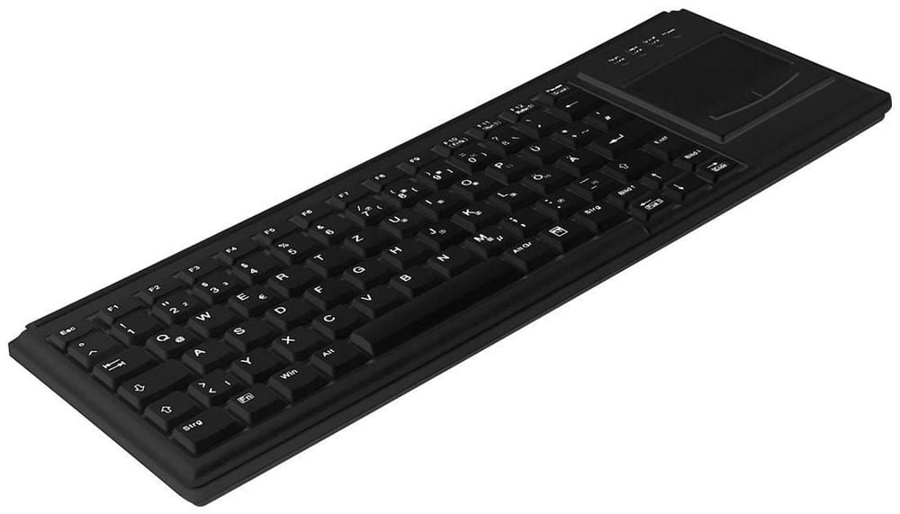 Keyboard touchpad USB Black EN