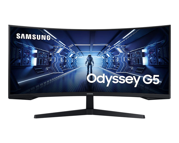 MONITOR LED SAMSUNG 34 G55T ODYSSEY WQHD 3440X 1440 CURVADO