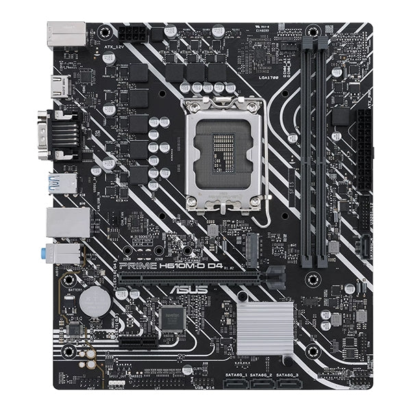 ASUS MB PRIME H610M-D D4 LGA1700 H610 USB 3.2 GEN 1M 2MB mATX