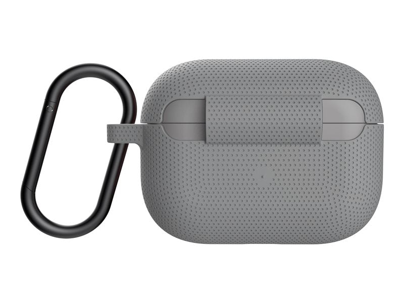 [U] DOT for Apple AirPods Pro - Hard Case for Wireless Earphones - Silicone - Gray - for Apple AirPods Pro