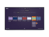 NEC MultiSync P495-MPi4 - 49" Classe Diagonal P Series ecrã LCD com luz de fundo LED - sinalização digital - com leitor de mídia de rede incorporado - 4K UHD (2160p) 3840 x 2160 - HDR - de iluminação lateral - preto, pantone 426M