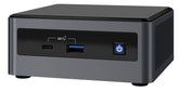 Intel Next Unit of Computing 10 Performance kit - NUC10i5FNKN - Barebone - mini PC - 1 x Core i5 10210U / 1.6 GHz - RAM 0 GB - Gráficos UHD - GigE - WLAN: Bluetooth 5.0, 802.11a/b/g/n/ac/ hacha