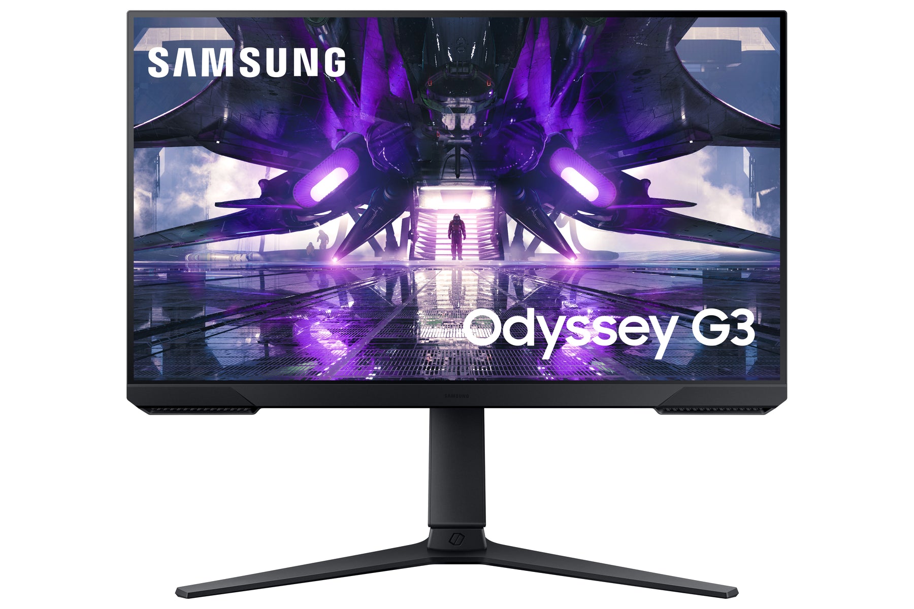 Samsung Odyssey G3 S24AG300NU - LED Monitor - 24" - 1920 x 1080 Full HD (1080p) @ 144 Hz - VA - 250 cd/m² - 3000:1 - 1ms - HDMI, DisplayPort - black