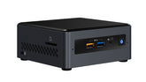 Intel Next Unit of Computing Kit NUC7CJYHN - Barebone - mini PC - 1 x Celeron J4005 / 2 GHz - RAM 0 GB - UHD Graphics 600 - GigE - WLAN: 802.11a/b/g/n/ac, Bluetooth 5.0 - No audio codec