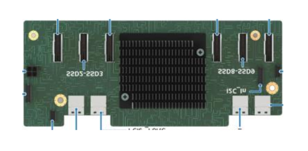 Intel - Kit de actualización de plano medio - NVMe - 2U - para sistema de servidor M50CYP2UR208