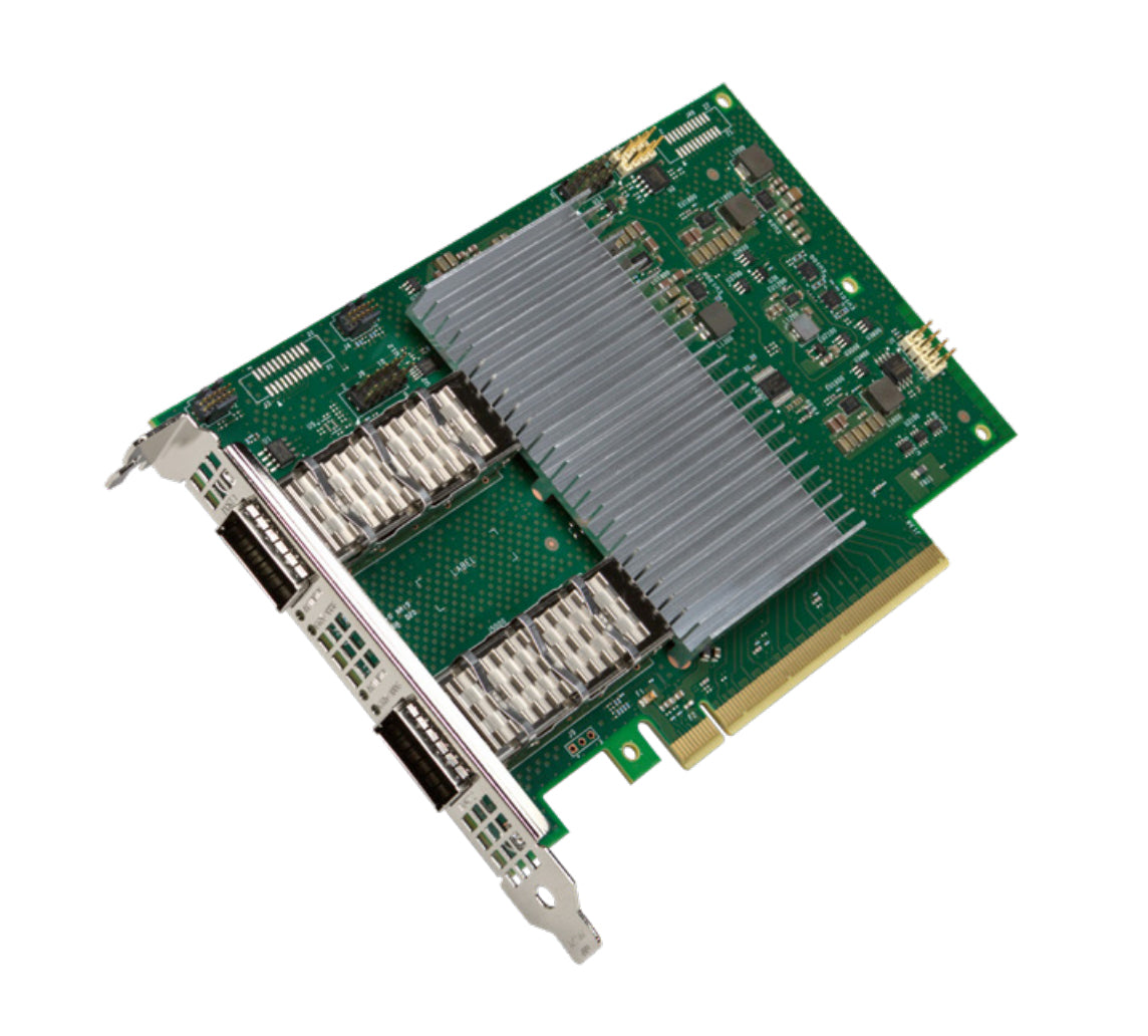 Intel E810-2CQDA2 - Adaptador de red - PCIe 4.0 x16 - QSFP28 x 2 (paquete de 5)