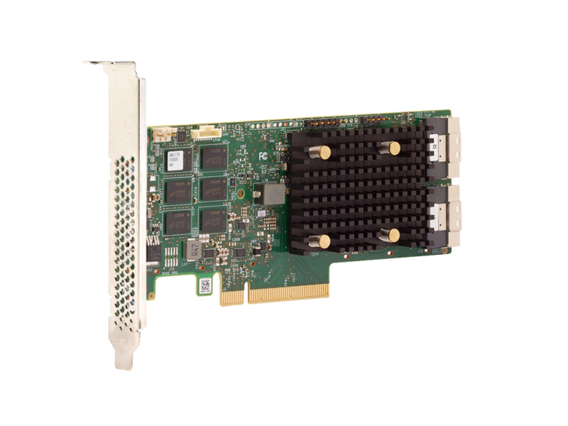 Broadcom MegaRAID MR416i-p - Controlador de almacenamiento (RAID) - 16 canales - SATA 6 Gb/s / SAS 12 Gb/s / PCIe 4.0 (NVMe) - RAID (expansión de disco duro) 0, 1, 5, 6, 10, 50 , 60 - PCIe 4.0 x8 - para ProLiant DL325 Gen10, DL345 Gen10, DL360 Gen10, DL36