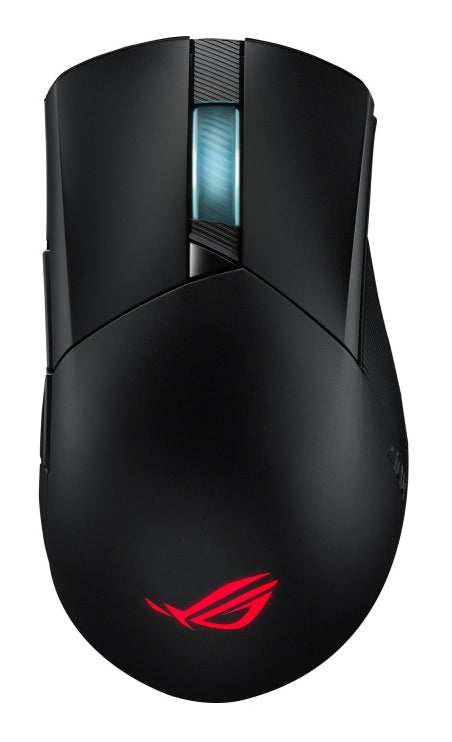 ASUS ROG Gladius III Wireless - Rato - para direita - óptico - sem fios, com cabo - USB, Bluetooth, 2.4 GHz