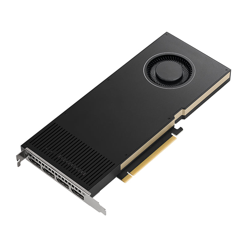 NVIDIA RTX A4000 - Tarjeta gráfica - RTX A4000 - 16 GB GDDR6 - PCIe 4.0 x16 - 4 x DisplayPort