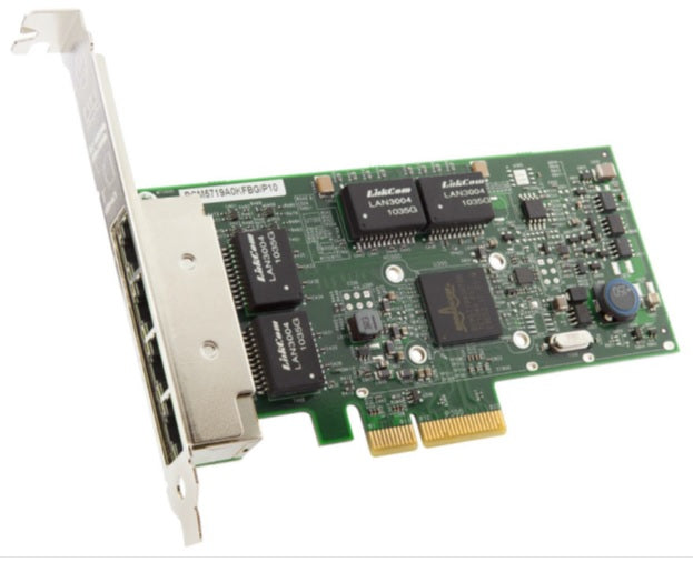 Broadcom BCM5719-4P - Adaptador de red - PCIe 2.0 x4 de bajo perfil - Gigabit Ethernet x4