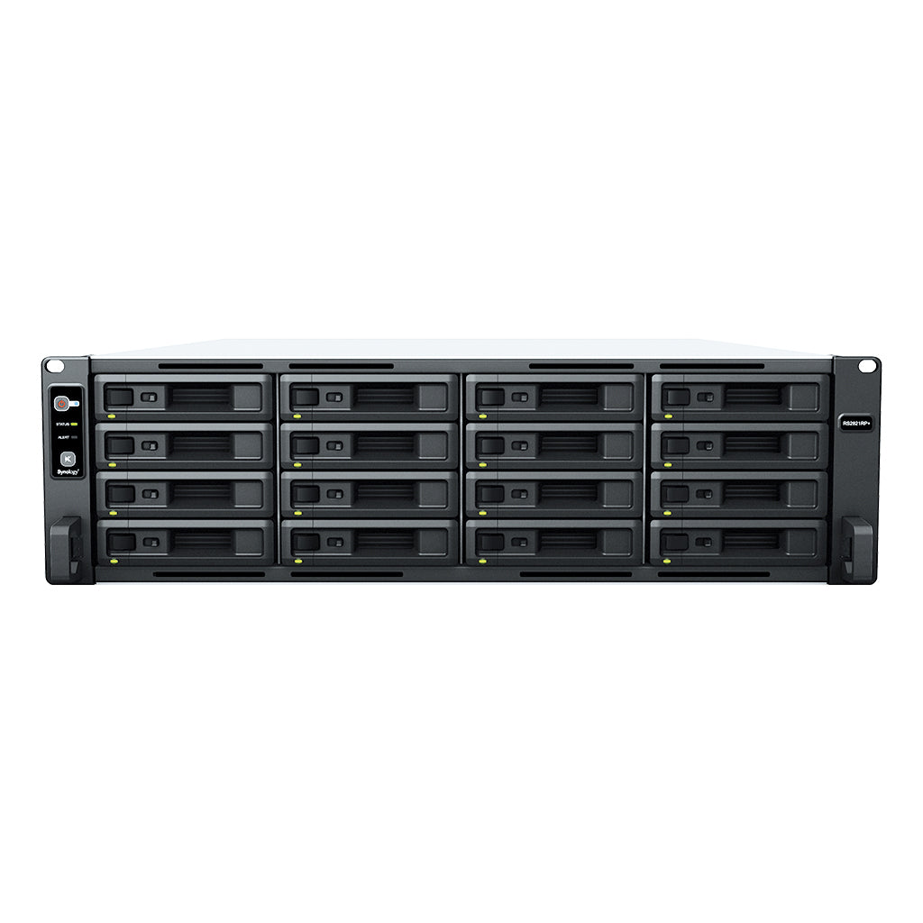 Synology RackStation RS2821RP+ - NAS server - 16 bays - rack mountable - SATA 6Gb/s - RAID (hard disk expansion) 0, 1, 5, 6, 10, JBOD - RAM 4 GB - Gigabit Ethernet - iSCSI support - 3U