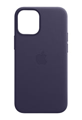 APPLE CAPA IPHONE 12 MINI 5.4 LEATHER CASE WITH MAGSAFE - DEEP VIOLET