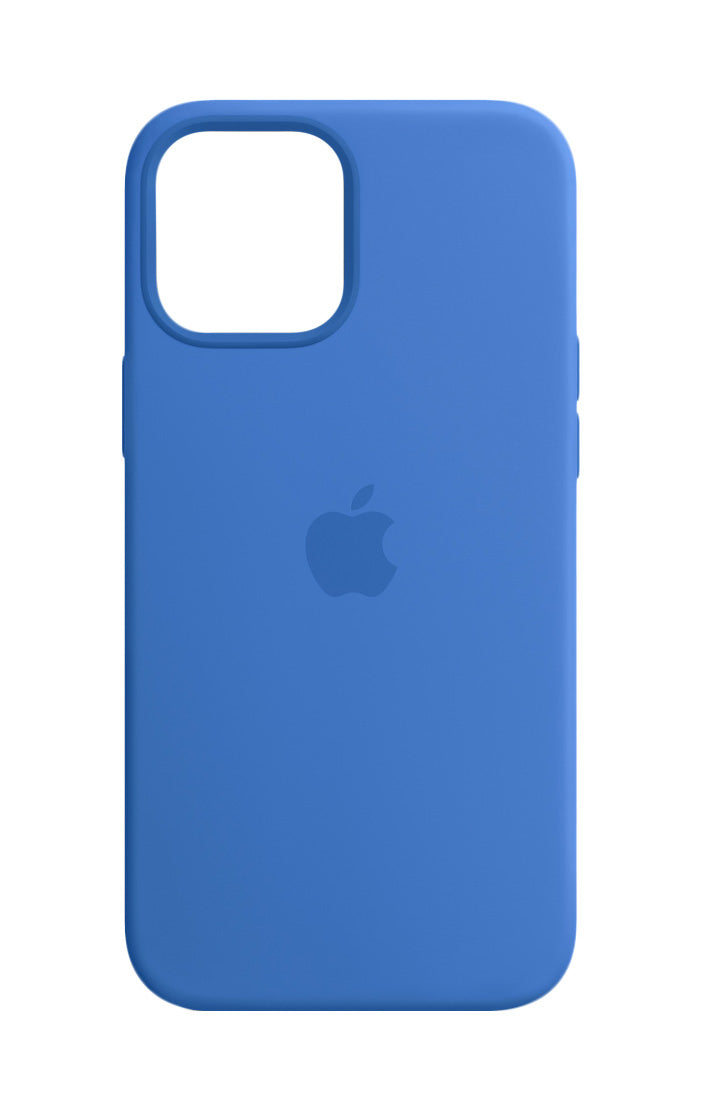 iPhone 12 Pro Max Silicone Case with MagSafe - Capri Blue