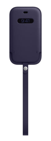 APPLE CAPA IPHONE 12 MINI 5.4 LEATHER SLEEVE WITH MAGSAFE - DEEP VIOLET