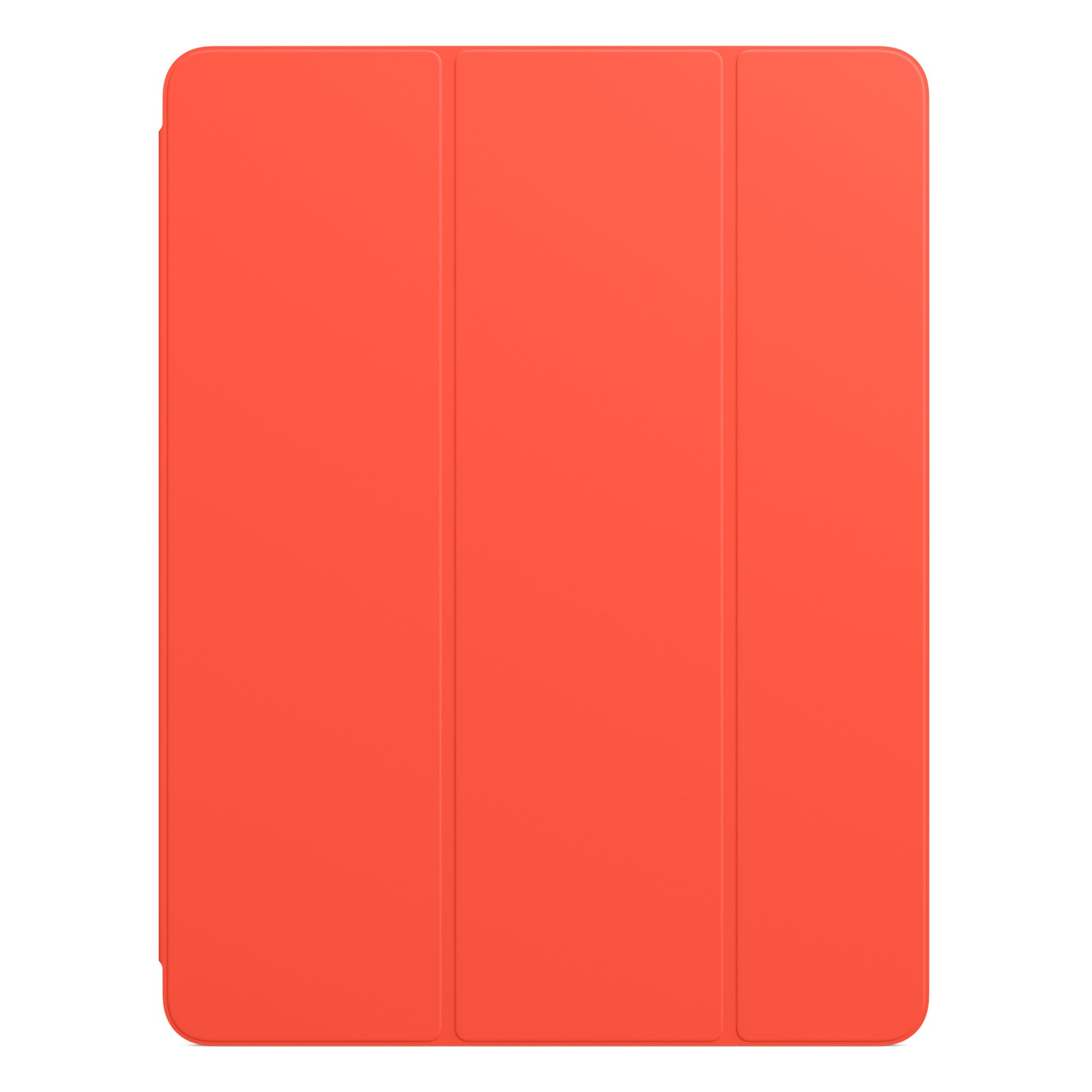 Apple Smart - Tablet Flip Cover - Polyurethane - Electric Orange - 12.9" - for 12.9-inch iPad Pro (3rd Gen, 4th Gen, 5th Gen)